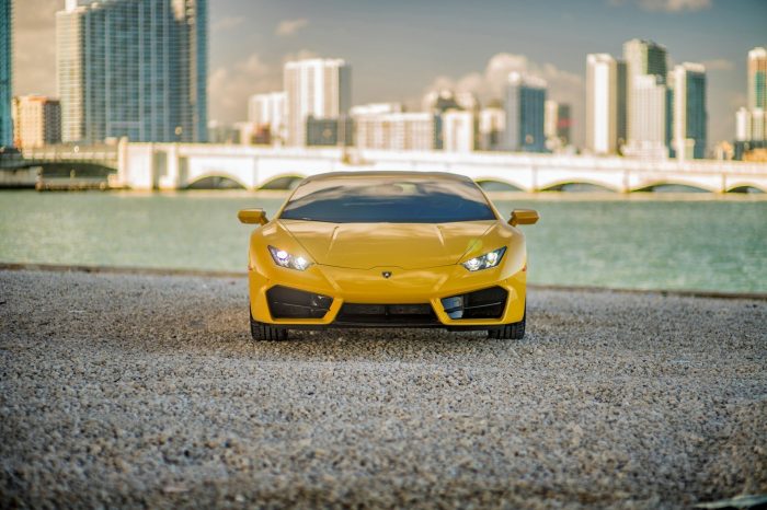 Lamborghini Huracan Yellow