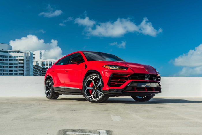 Lamborghini Urus Red
