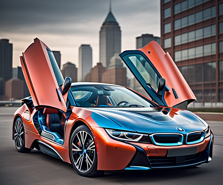 BMW i8 Rental Experience in Boston