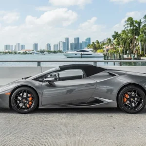Lamborghini Huracan Spyder in Boston